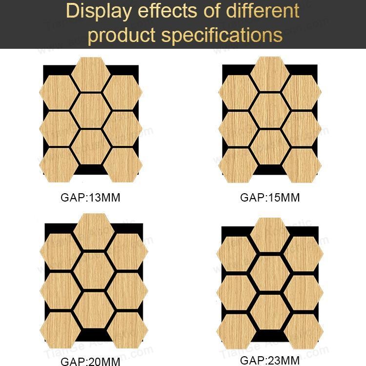 Hexagon Wooden Acoustic Panels-5