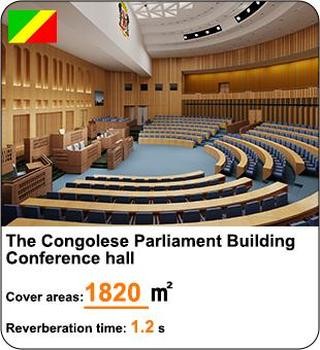 Congo-Brazzaville Parliament Building Conference Hall