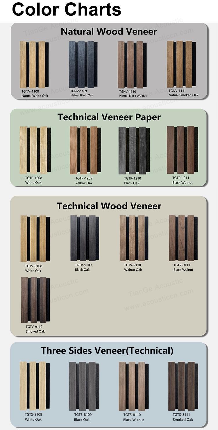 Acoustic Wood Slat Wall Panels Enhance Decor-7