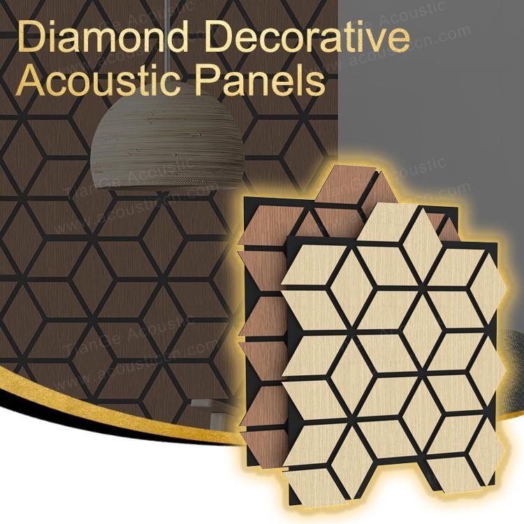 Diamond Decorative Acoustic Panels-1