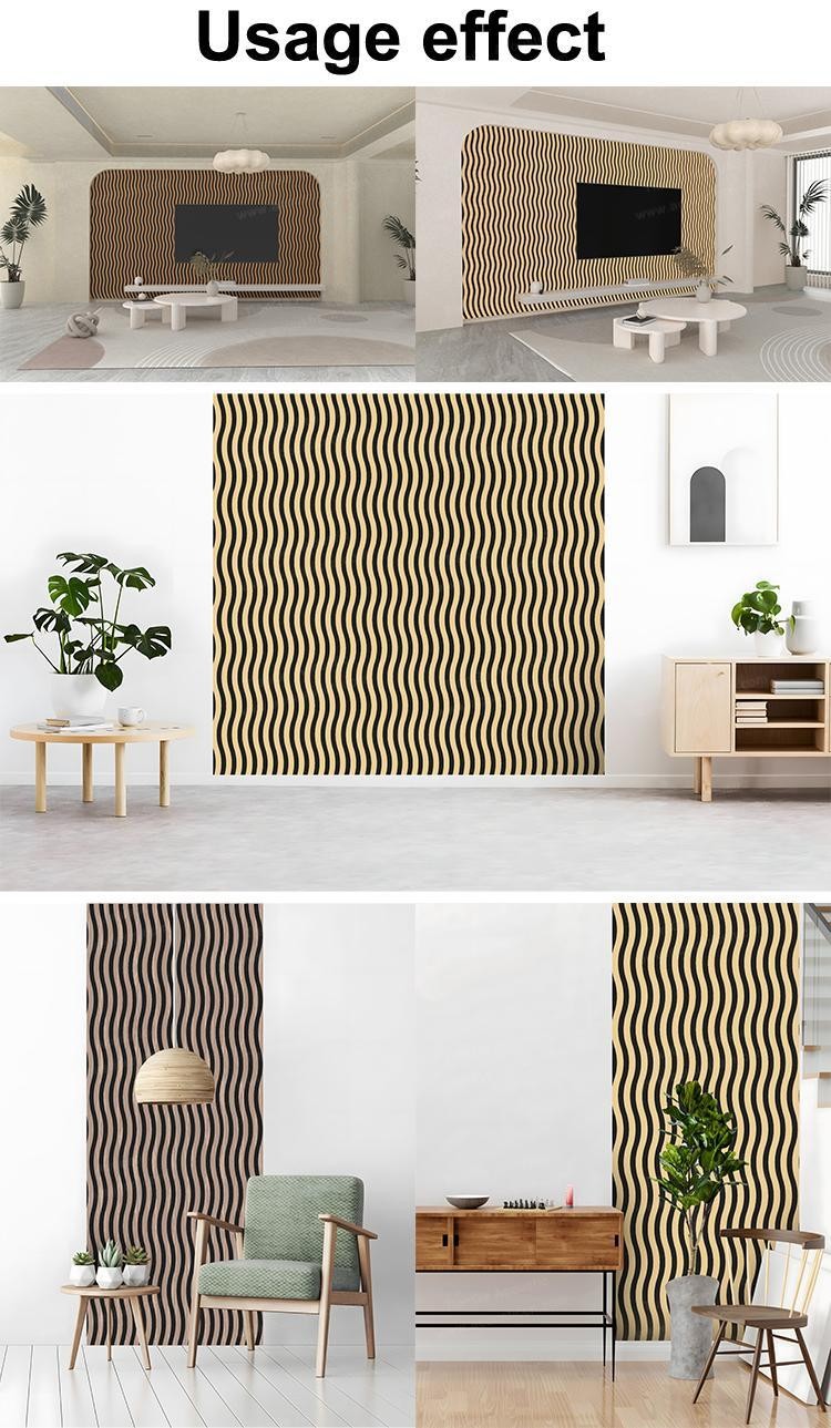 Curved Corrugated Slatted Acoustic Panels-3