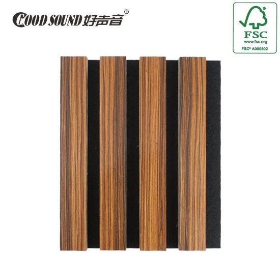 Slatted Wall Panels For Meeting Room