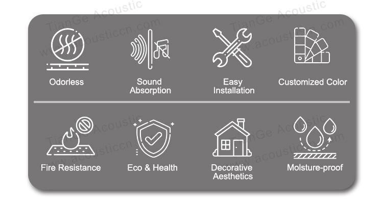 Lightweight Thermal Insulation Acoustic Panels-2