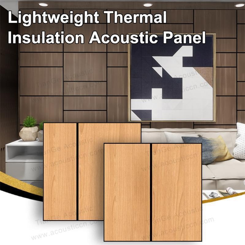 Lightweight Thermal Insulation Acoustic Panels-1