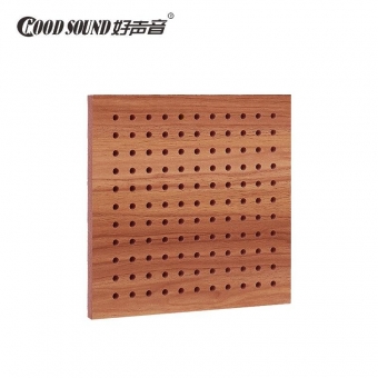 Natural Wood Perforated Panels