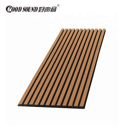 Top-Designed Acoustic Slatted Wood Wall Panels
