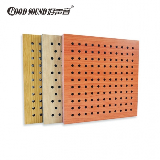 Sound-Absorbing Perforated Panels for Cinemas