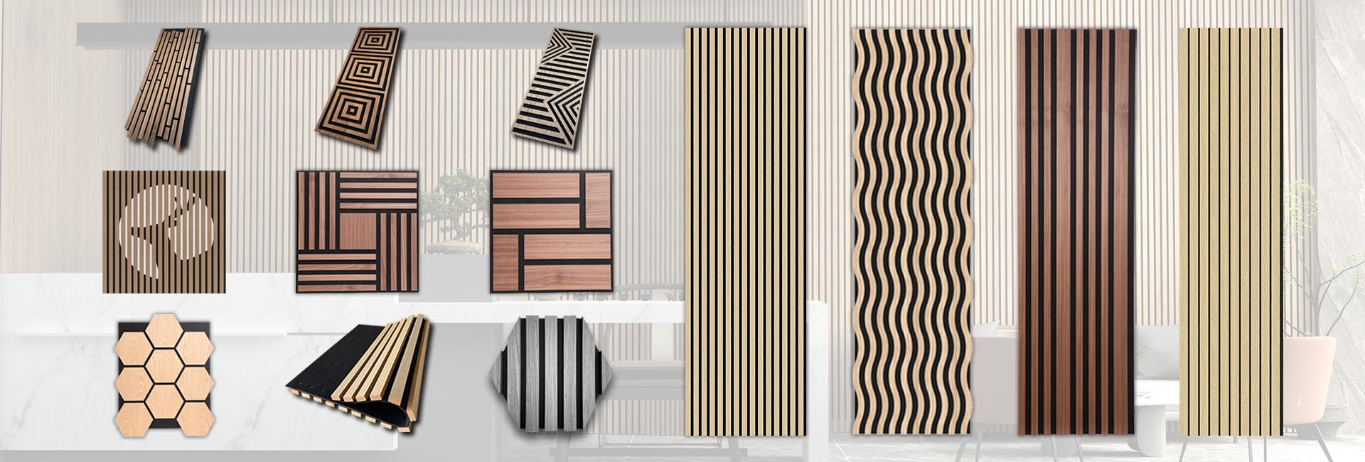 Slatted Wooden Acoustic Panels